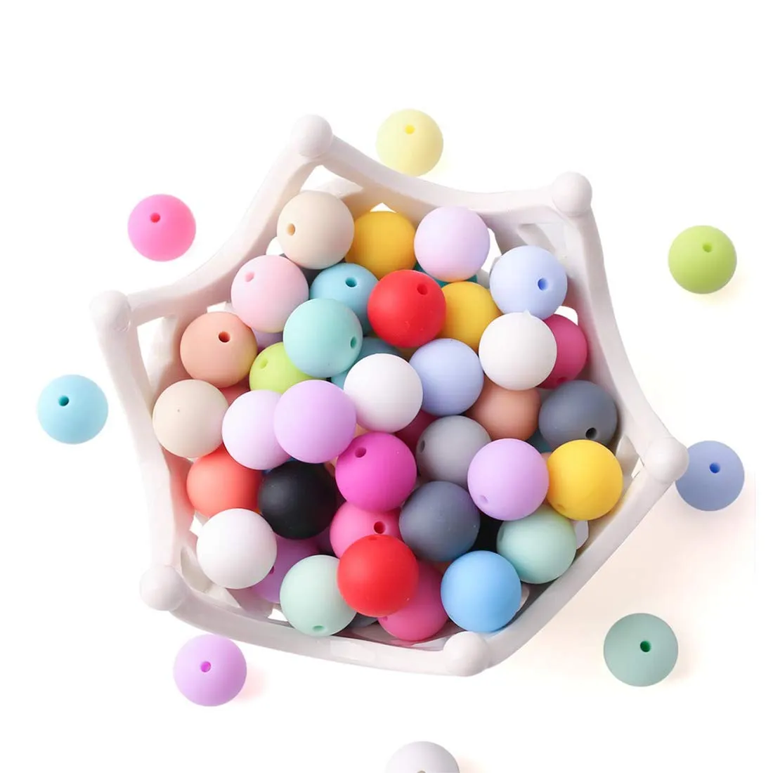 Bulk Silicone Teething Beads Wholesale