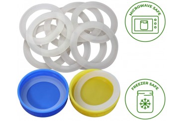 Customized Food Grade FDA Silicone Rubber Sealing Gasket for Lids Seal