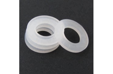 Transparent White Flat Plastic Nylon Washers