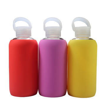 Custom Soft Drop Resistance Silicone Sleeve & Silicone Boot for water bottle