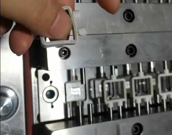 32-Cavity Flame Resistant LSR Mold for Sealing Connectors | UL94-V0 Certified | 