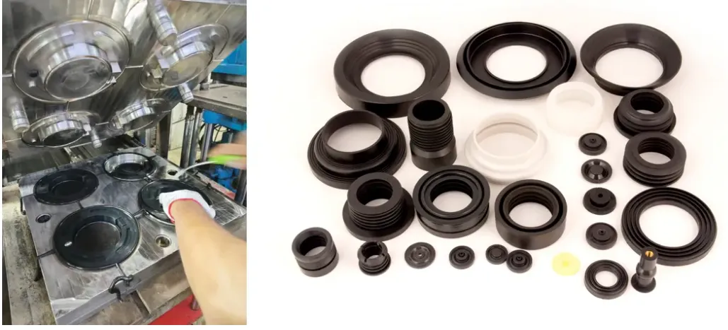 25 Cav Precision Rubber Injection Mold|Prototype| Silicone Rubber Compression Molds For Rubber Seal and Gasket(Image1)