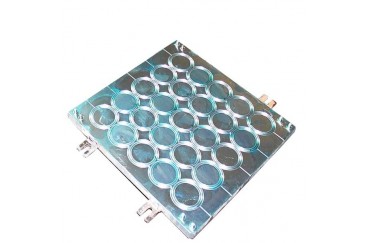 Precision mould for industrial rubber buffer